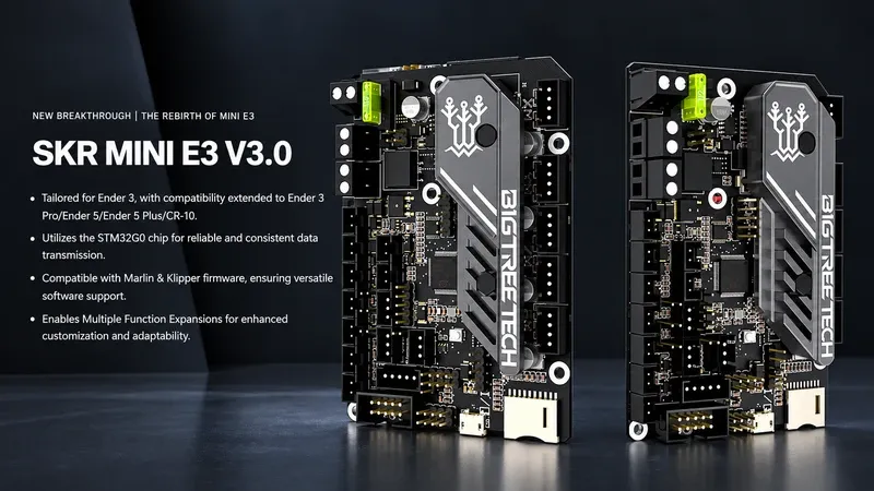 برد کنترل پرینتر سه بعدی SKR Mini E3 V3.0 مارک BIGTREETECH